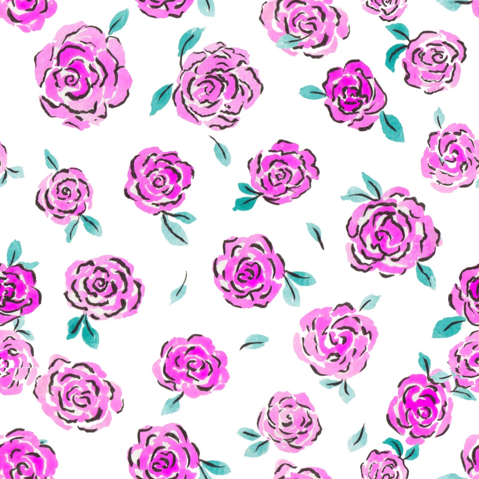 Roses in a Mist — Pink